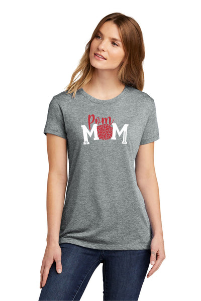 Ladies Pom MOM Shirt Sleeve Tshirt