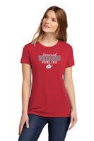 Ladies Ironwood Pom Line Short Sleeve Tshirt