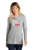 Womens Game Day Long Sleeve Hoodie Tee
