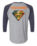 Adult Diamond In The Desert 3/4 Sleeve Tee