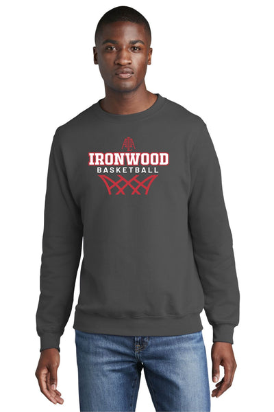 Ironwood Basketball Crewneck Sweatshirts