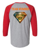 Adult Diamond In The Desert 3/4 Sleeve Tee