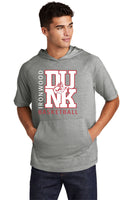 Mens Dunk Short Sleeve Hoodie Tee