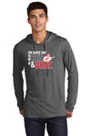 Mens Game Day Long Sleeve Hoodie Tee