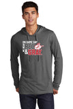 Mens Game Day Long Sleeve Hoodie Tee
