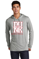 Mens Dunk Long Sleeve Hoodie Tee