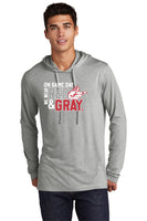 Mens Game Day Long Sleeve Hoodie Tee