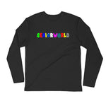 Premium Long Sleeve Mens Fitted Crew