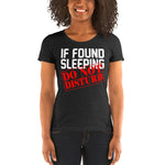 If Found Sleeping Do Not Disturb