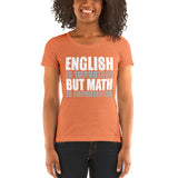 English Is Important But Math Is Importanter