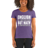 English Is Important But Math Is Importanter